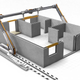 Illustration for article titled 3D printers that builds houses